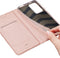 Dux Ducis - Geschikt voor Xiaomi 12T / Geschikt voor Xiaomi 12T Pro - Slim bookcase hoesje - Rose Goud