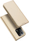 Dux Ducis - Geschikt voor Xiaomi 13 Pro - Slim bookcase hoesje - Goud