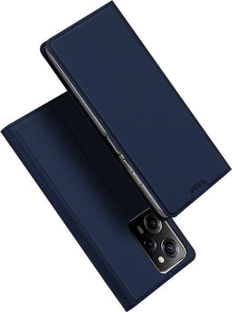 Dux Ducis - Geschikt voor Xiaomi Poco X5 Pro - Slim bookcase hoesje - Donkerblauw