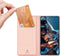 Dux Ducis - Geschikt voor Xiaomi Poco X5 Pro - Slim bookcase hoesje - Rose Goud