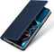 Dux Ducis - Geschikt voor Xiaomi Poco X5 Pro - Slim bookcase hoesje - Donkerblauw