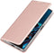Dux Ducis - Geschikt voor Xiaomi Poco X5 Pro - Slim bookcase hoesje - Rose Goud