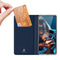 Dux Ducis - Geschikt voor Xiaomi Poco X5 Pro - Slim bookcase hoesje - Donkerblauw
