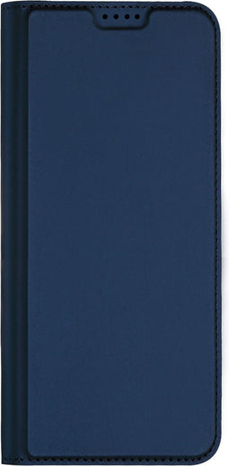 Dux Ducis Hoesje Met Pasjeshouder Geschikt voor Nokia G11 Plus - Dux Ducis Slim Softcase Bookcase - Donkerblauw