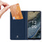 Dux Ducis Hoesje Met Pasjeshouder Geschikt voor Nokia G11 Plus - Dux Ducis Slim Softcase Bookcase - Donkerblauw