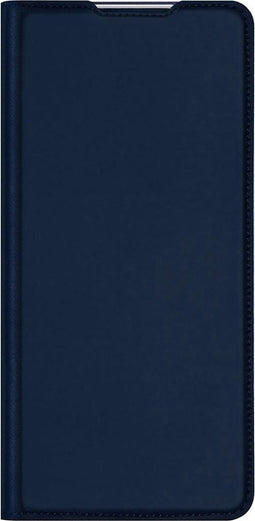 Dux Ducis Hoesje Met Pasjeshouder Geschikt voor Samsung Galaxy M31s - Dux Ducis Slim Softcase Bookcase - Donkerblauw