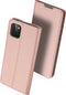 Dux Ducis Hoesje Met Pasjeshouder Geschikt voor Samsung Galaxy Note 10 Lite - Dux Ducis Slim Softcase Bookcase - Roze