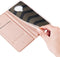 Dux Ducis Hoesje Met Pasjeshouder Geschikt voor Xiaomi Poco F2 Pro - Dux Ducis Slim Softcase Bookcase - Roze