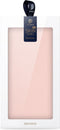 Dux Ducis Hoesje Met Pasjeshouder Geschikt voor Xiaomi Poco F2 Pro - Dux Ducis Slim Softcase Bookcase - Roze