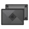 Dux Ducis MacBook Pro 13 inch (2016-2022) Armor Pattern cover hoes - case - Zwart