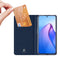 Dux Ducis - Oppo Reno 8 Pro - Slim bookcase hoesje - Blauw