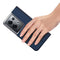 Dux Ducis - Oppo Reno 8 Pro - Slim bookcase hoesje - Blauw