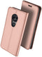 Dux Ducis Premium Book Case Motorola Moto G7 Play Hoesje Roze
