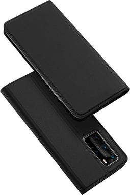 Dux Ducis pro serie - slim wallet hoes - Geschikt voor Huawei P40 Pro - Zwart