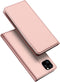 Dux Ducis - pro serie slim wallet hoes - Geschikt voor iPhone 11 Pro Max - Rose Goud