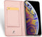 Dux Ducis - pro serie slim wallet hoes - Geschikt voor iPhone 11 - Rose Goud