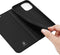 Dux Ducis - Pro serie slim wallet hoes - Geschikt voor iPhone 12 Pro Max - Zwart