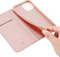 Dux Ducis - Pro serie slim wallet hoes - Geschikt voor iPhone 12 Pro Max - Rose Goud