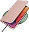 Dux Ducis - Pro serie slim wallet hoes - Geschikt voor iPhone 12 / Geschikt voor iPhone 12 Pro - Rose Goud