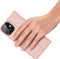 Dux Ducis - Pro serie slim wallet hoes - Geschikt voor iPhone 12 / Geschikt voor iPhone 12 Pro - Rose Goud