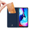 Dux Ducis Pro Serie - slim wallet hoes - Geschikt voor Motorola Moto G9 Play - Blauw