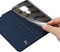 Dux Ducis Pro Serie - slim wallet hoes - Geschikt voor Motorola Moto G9 Play - Blauw