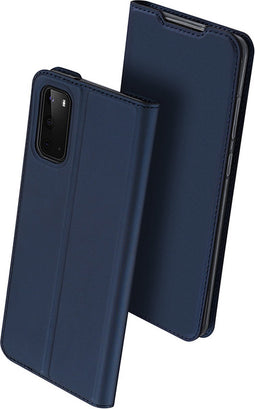 Dux Ducis - pro serie slim wallet hoes - Geschikt voor Samsung Galaxy S20 - Blauw