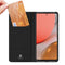 Dux Ducis - Pro Serie Slim wallet hoes -Geschikt voor Samsung Galaxy A72 - Zwart