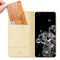 Dux Ducis - Pro Serie Slim wallet hoes - Geschikt voor Samsung Galaxy S21 Plus / S21+ - Goud