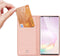 Dux Ducis - pro serie slim wallet hoes - Geschikt voor Samsung Galaxy Note 20 - Rose goud