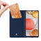 Dux Ducis - Pro Serie Slim wallet hoes - Geschikt voor Samsung Galaxy A42 - Blauw