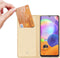 Dux Ducis - pro serie slim wallet hoes - Geschikt voor Samsung Galaxy A31 - Goud