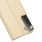 Dux Ducis - Pro Serie Slim wallet hoes - Geschikt voor Samsung Galaxy S21 Plus / S21+ - Goud