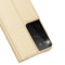 Dux Ducis - Pro Serie Slim wallet hoes - Geschikt voor Samsung Galaxy S21 Ultra - Goud