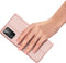 Dux Ducis - pro serie slim wallet hoes - Geschikt voor Samsung Galaxy Note 20 - Rose goud