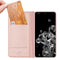 Dux Ducis - Pro Serie Slim wallet hoes - Geschikt voor Samsung Galaxy S21 Plus / S21+ - Rose Goud