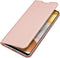 Dux Ducis - Pro Serie Slim wallet hoes - Geschikt voor Samsung Galaxy A42 - Rose Goud