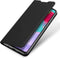 Dux Ducis - Pro Serie Slim wallet hoes -Geschikt voor Samsung Galaxy A52 / A52s - Zwart