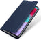 Dux Ducis - Pro Serie Slim wallet hoes -Geschikt voor Samsung Galaxy A52 / A52s - Blauw
