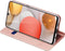 Dux Ducis - Pro Serie Slim wallet hoes - Geschikt voor Samsung Galaxy A12 - Rose Goud