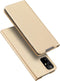 Dux Ducis - pro serie slim wallet hoes - Geschikt voor Samsung Galaxy S20 Plus / S20+ - Goud