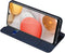 Dux Ducis - Pro Serie Slim wallet hoes - Geschikt voor Samsung Galaxy A12 - Blauw