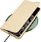 Dux Ducis - Pro Serie Slim wallet hoes - Geschikt voor Samsung Galaxy S21 Plus / S21+ - Goud
