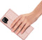 Dux Ducis - Pro Serie Slim wallet hoes - Geschikt voor Samsung Galaxy A12 - Rose Goud