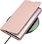 Dux Ducis - pro serie slim wallet hoes - Geschikt voor Samsung Galaxy Note 20 - Rose goud