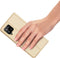 Dux Ducis - Pro Serie Slim wallet hoes - Geschikt voor Samsung Galaxy A42 - Goud