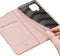 Dux Ducis - Pro Serie Slim wallet hoes - Geschikt voor Samsung Galaxy A12 - Rose Goud