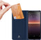 Dux Ducis pro serie - slim wallet hoes - Geschikt voor Sony Xperia 10 II - Blauw