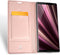 Dux Ducis pro serie - slim wallet hoes - Geschikt voor Sony Xperia 10 Plus - Rose Goud