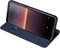 Dux Ducis pro serie - slim wallet hoes - Geschikt voor Sony Xperia 10 II - Blauw